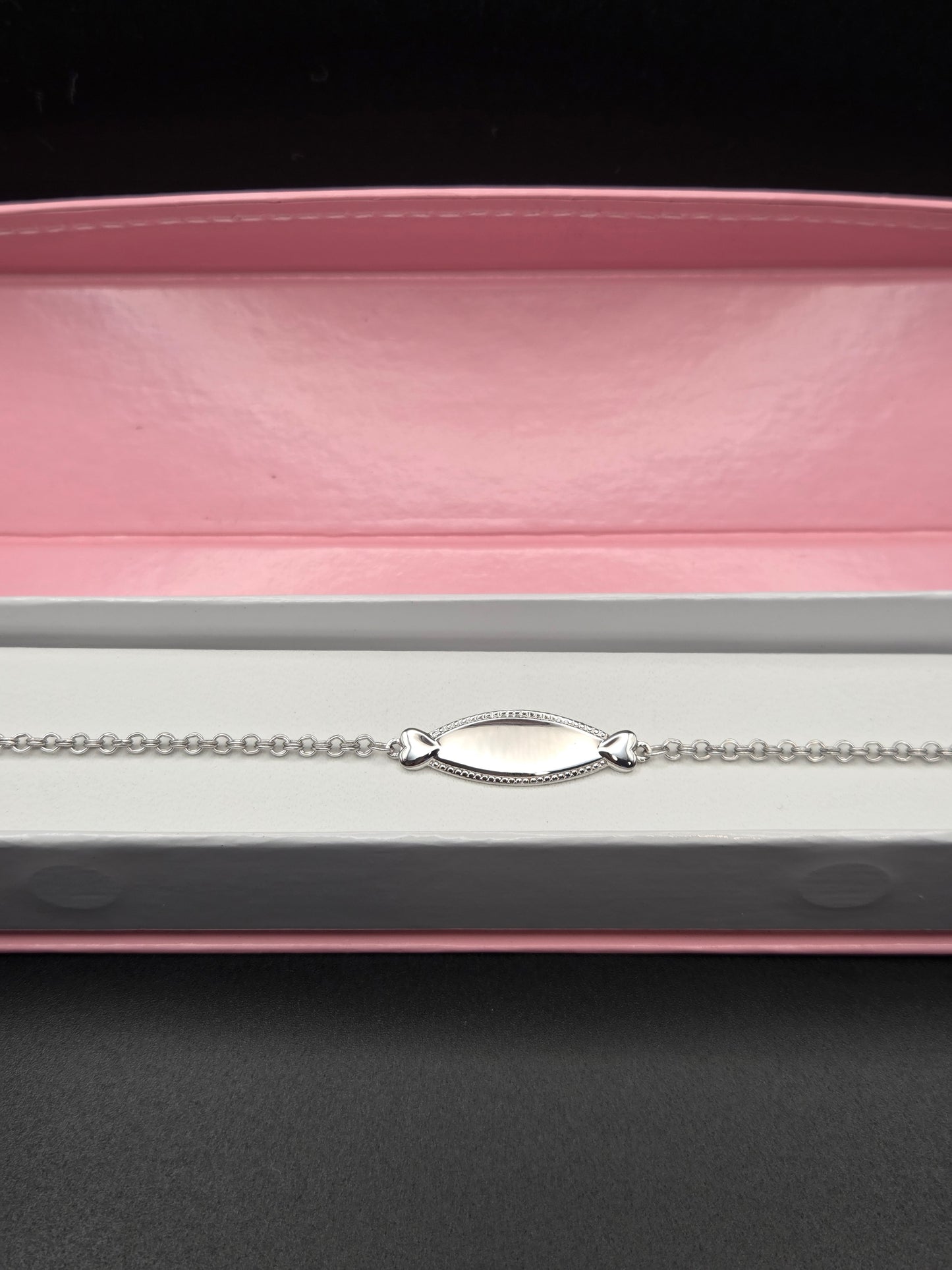Kiddie Kraft Sterling Silver Engravable ID Bracelet
