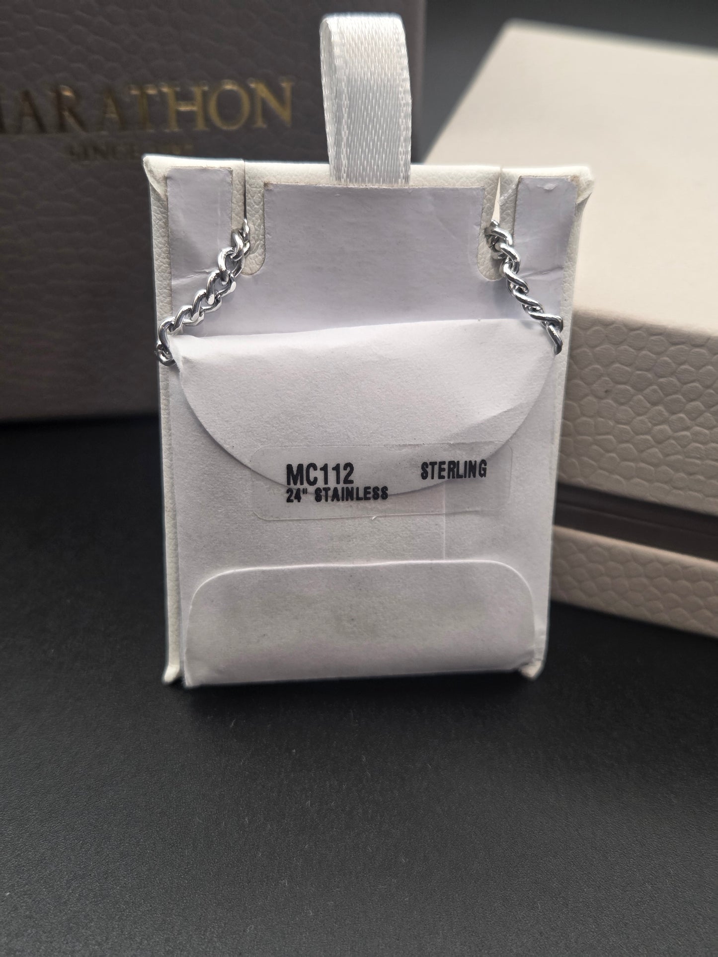 Marathon Crucifix Cross Necklace