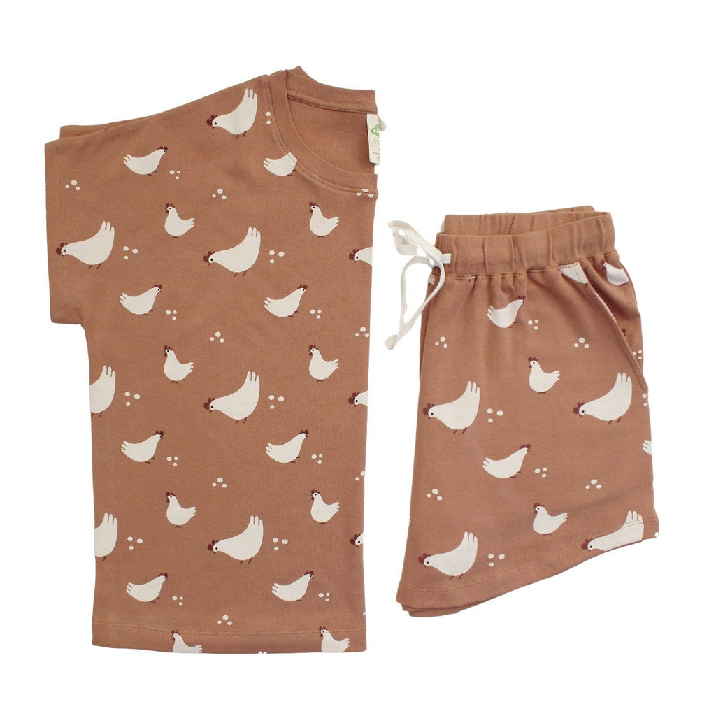 Parade Organics Women's Pajama Short Set