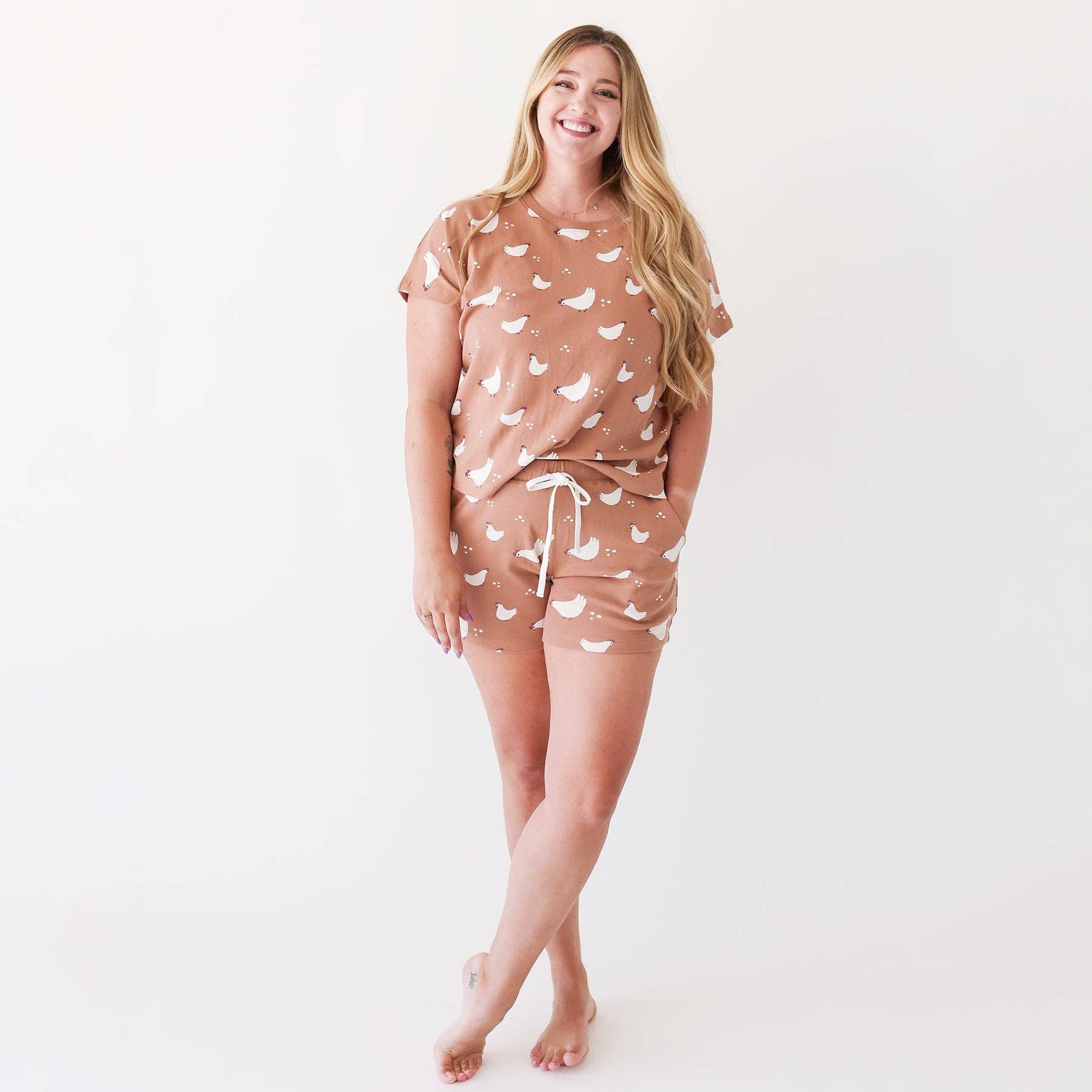 Parade Organics Women's Pajama Short Set