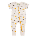 Parade Organics '2-Way' Zip Short Sleeve Romper