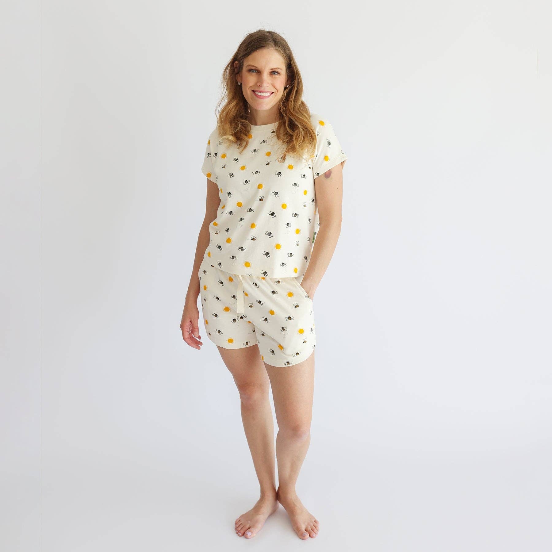 Parade Organics Women's Pajama Short Set