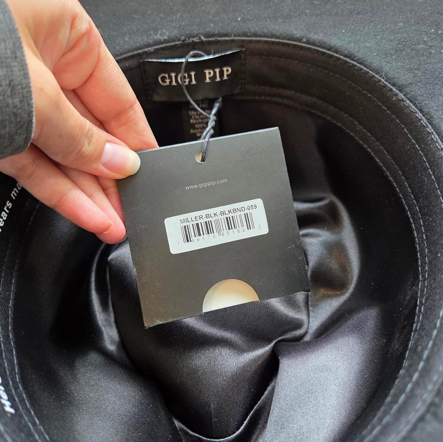 Gigi Pip Miller Fedora