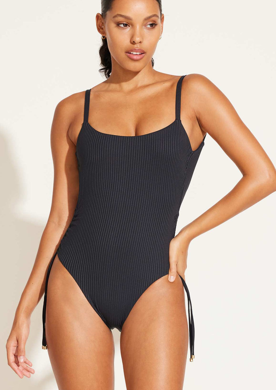 Vitamin A Gemma SuperRib in Black