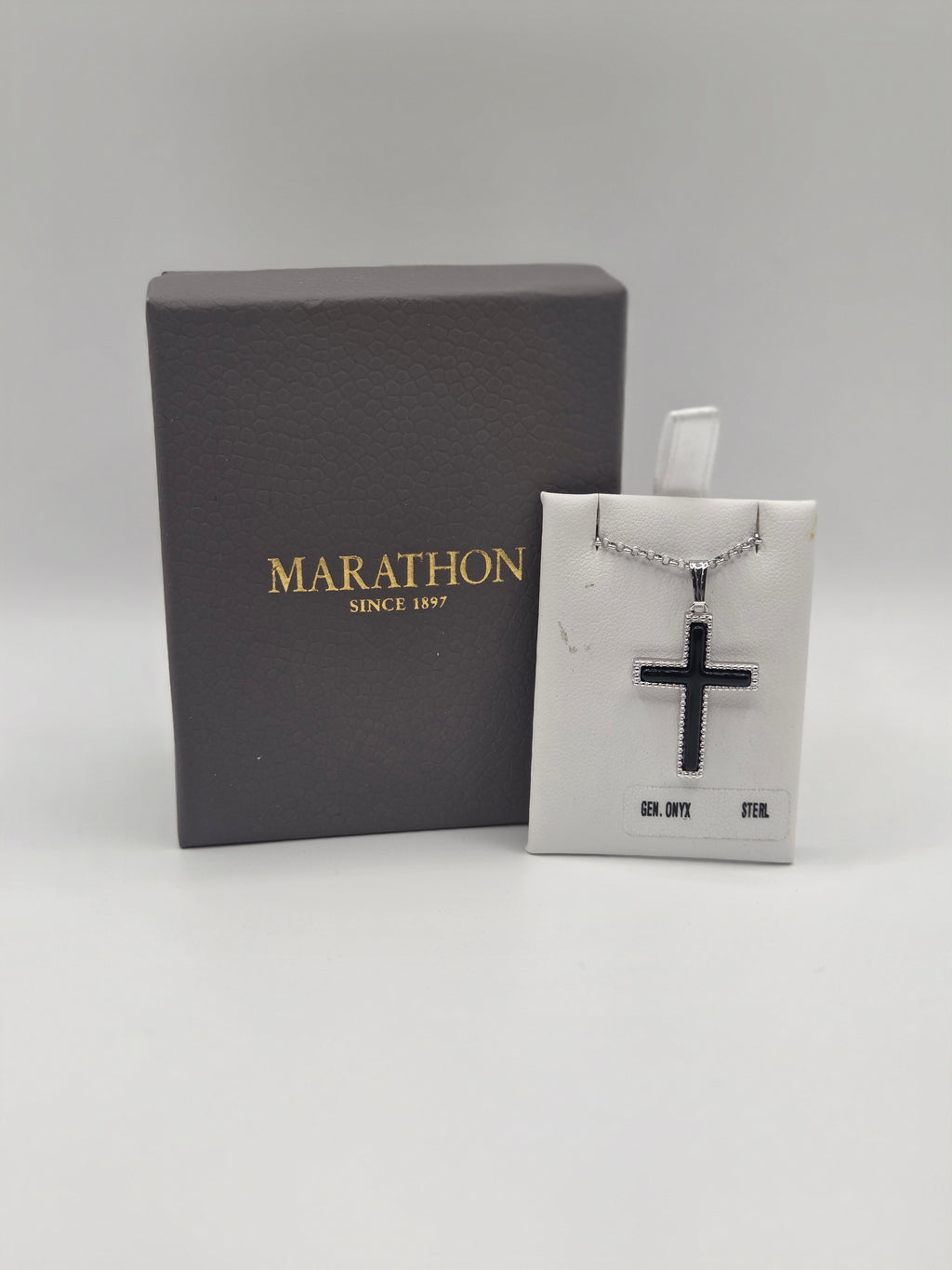 Marathon Gen. Onyx Sterling Cross