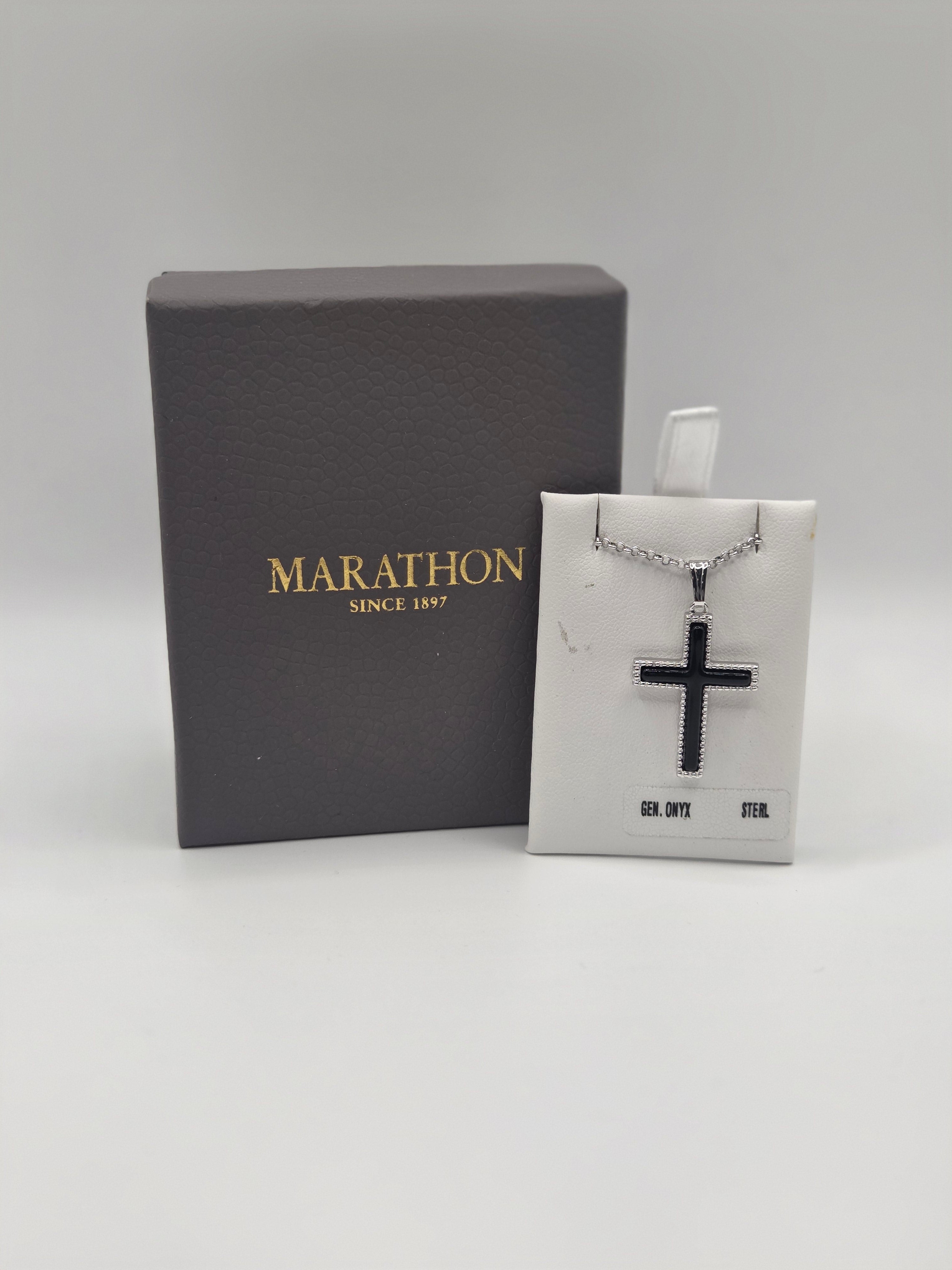 Marathon Gen. Onyx Sterling Cross
