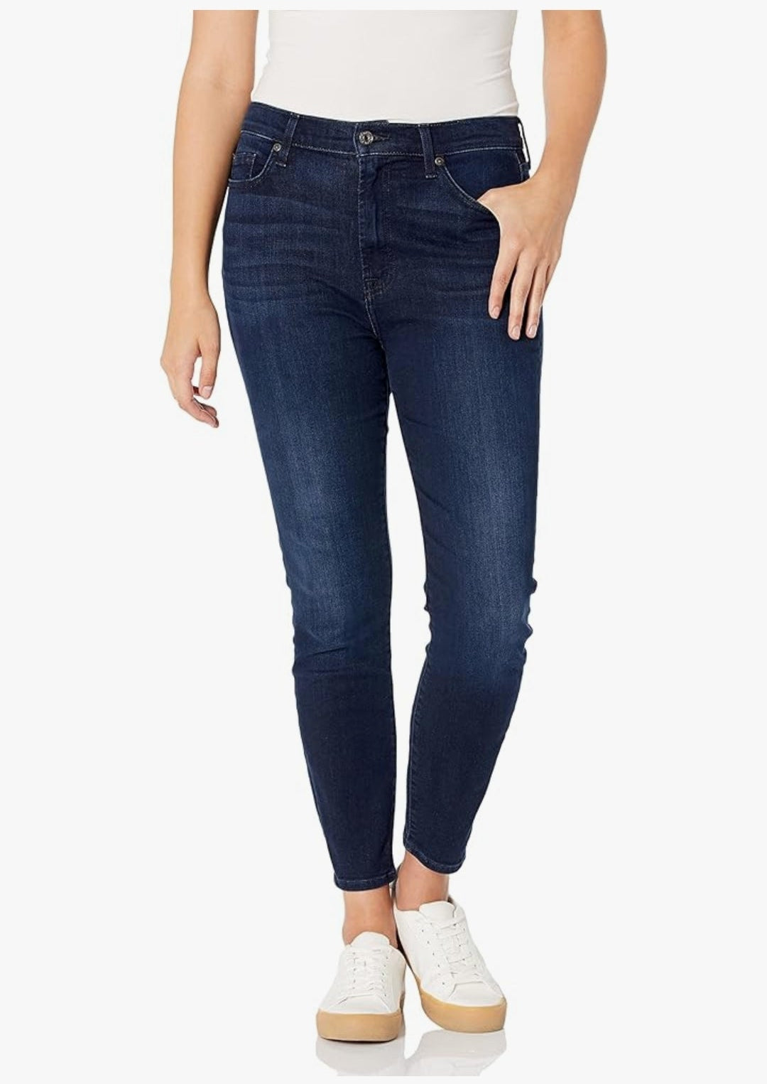 7 For All Mankind High Waist Ankle Gwenevere Skinny Jean