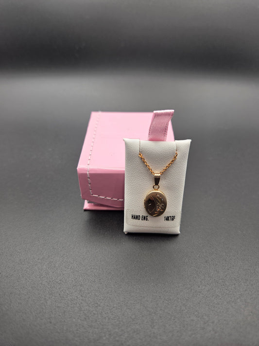 Kiddie Kraft Hand Engraved Locket