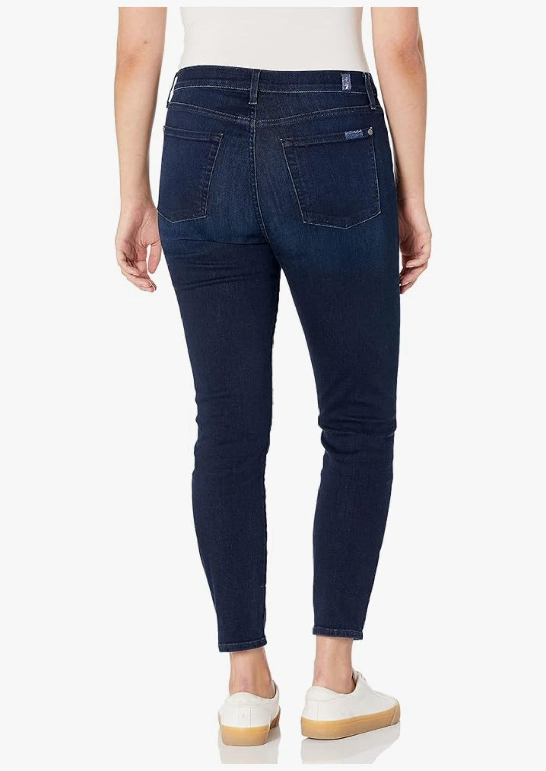 7 For All Mankind High Waist Ankle Gwenevere Skinny Jean