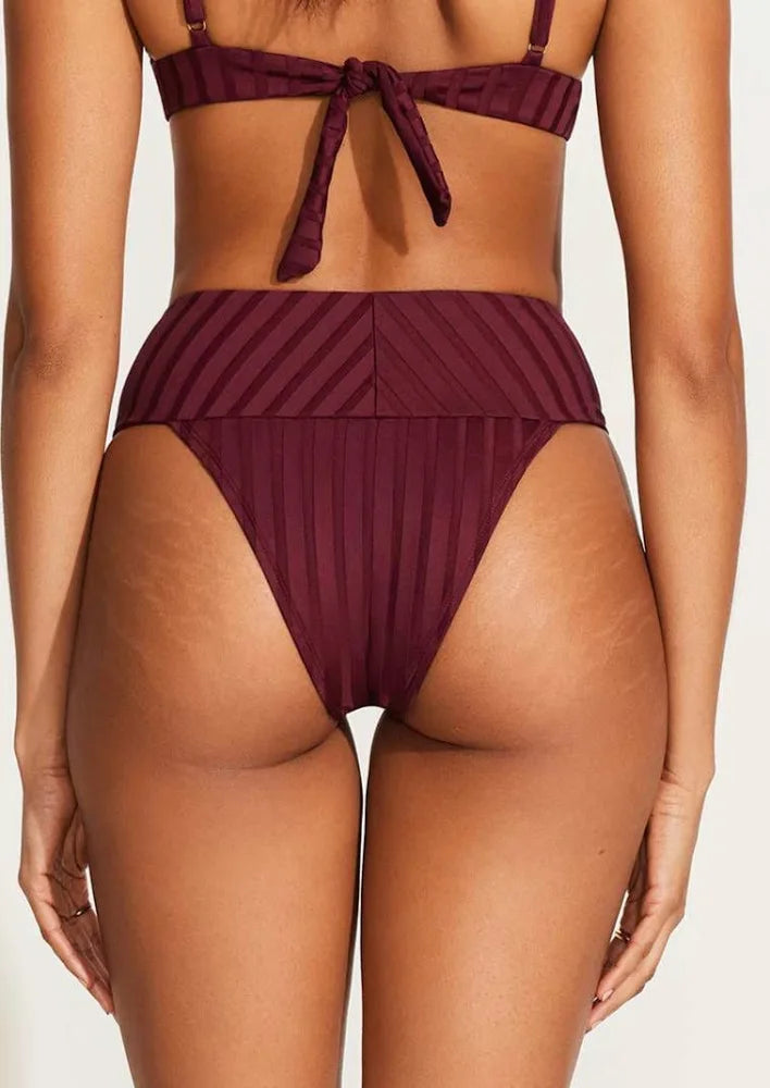 Ensemble SuperRib Emmi & Rossi Vitamin A couleur Sangria