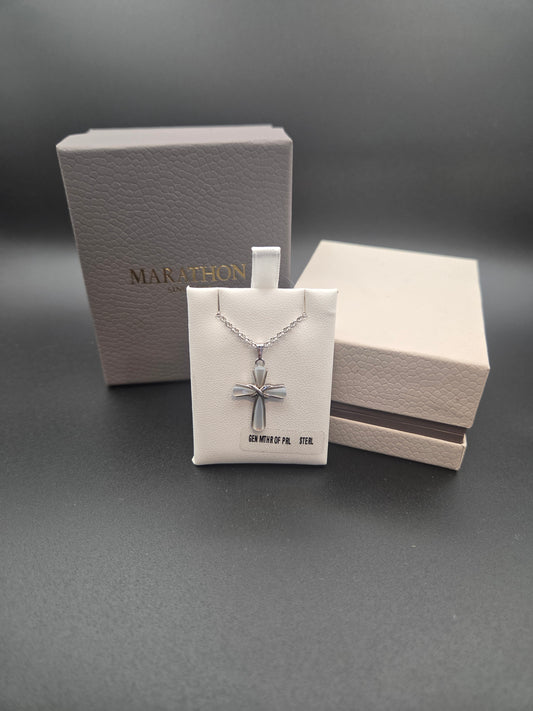 Marathon Cross Necklace
