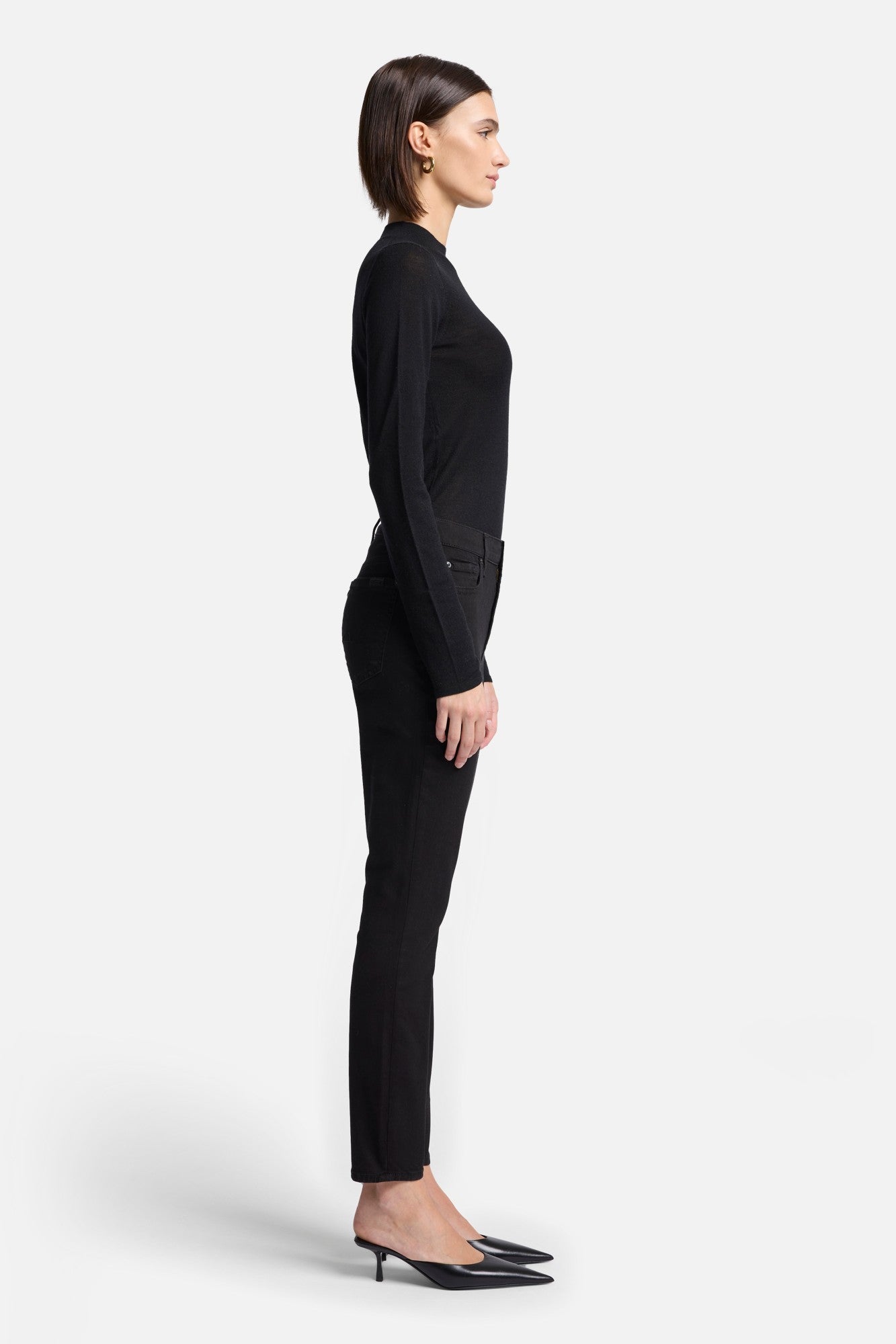 7 For All Mankind High Waist Ankle Gwenevere