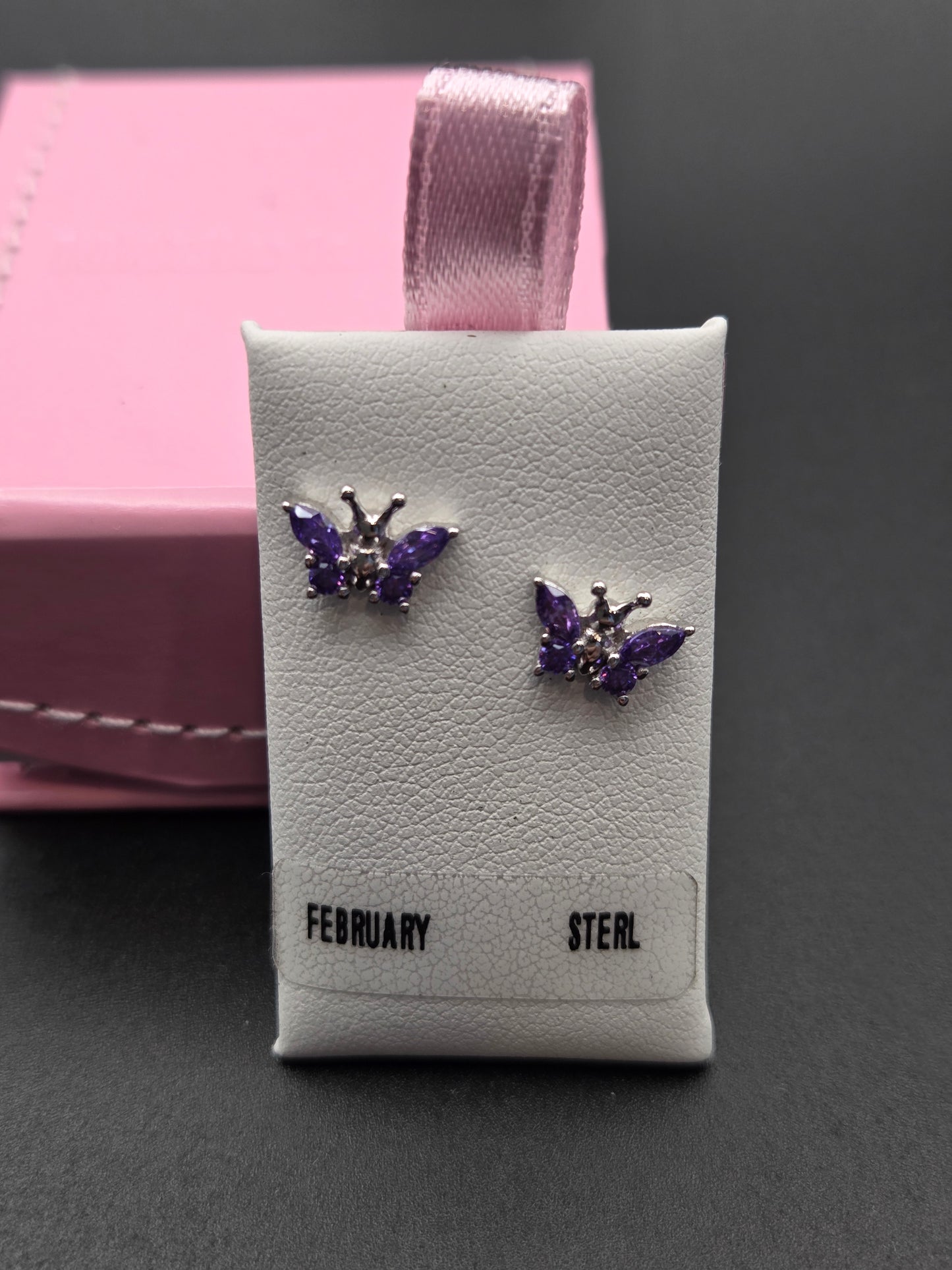 Kiddie Kraft Baby Butterfly Earrings