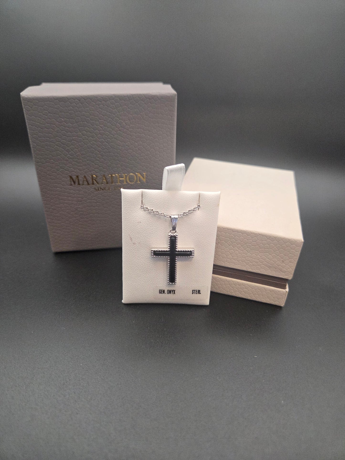 Marathon Cross Necklace