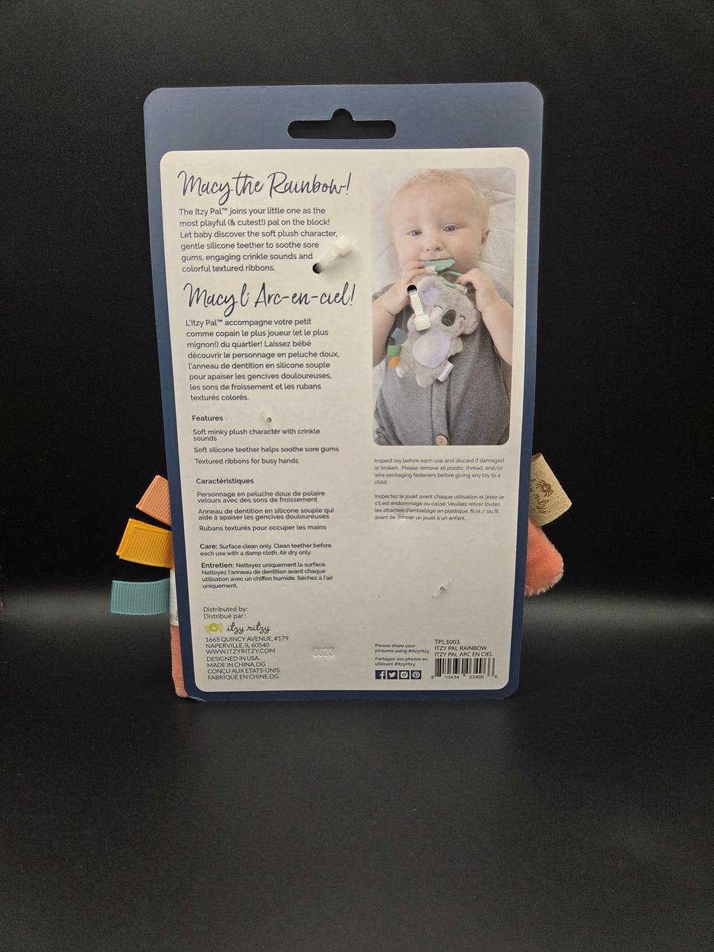 Itzy Pal™ Plush + Teether