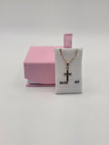 Kiddie Kraft 14KT GF Hand Engraved Cross
