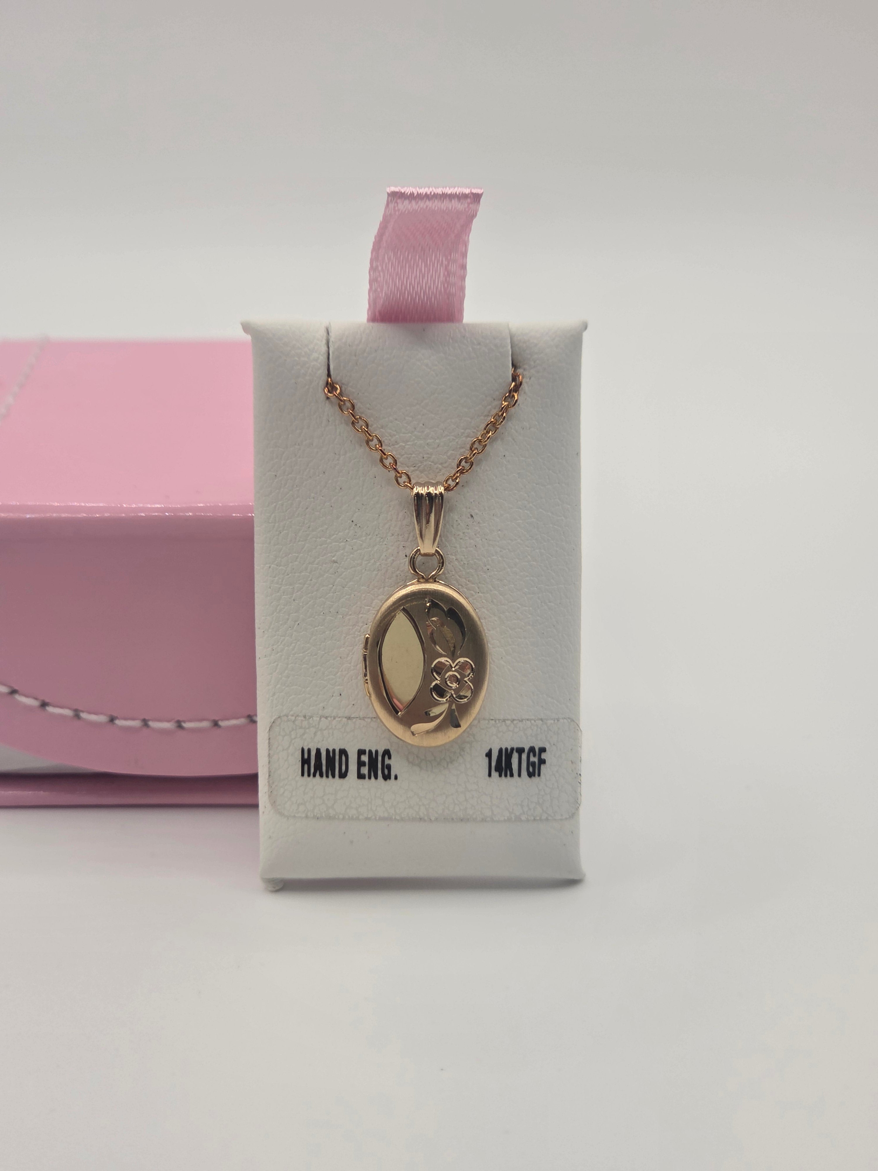 Kiddie Kraft 14KT GF Hand Engraved Locket