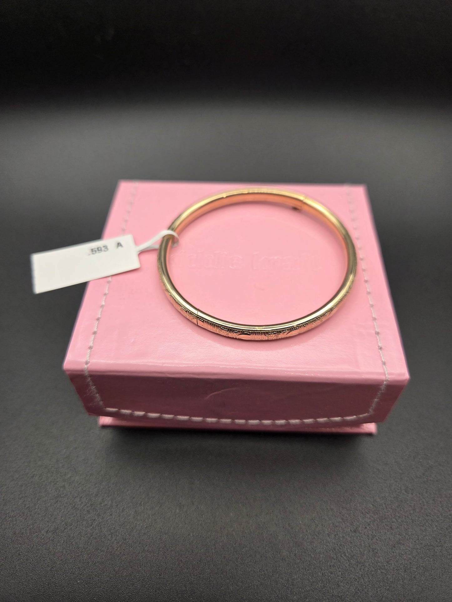 Kiddie Kraft Hand Engraved Baby Bangle