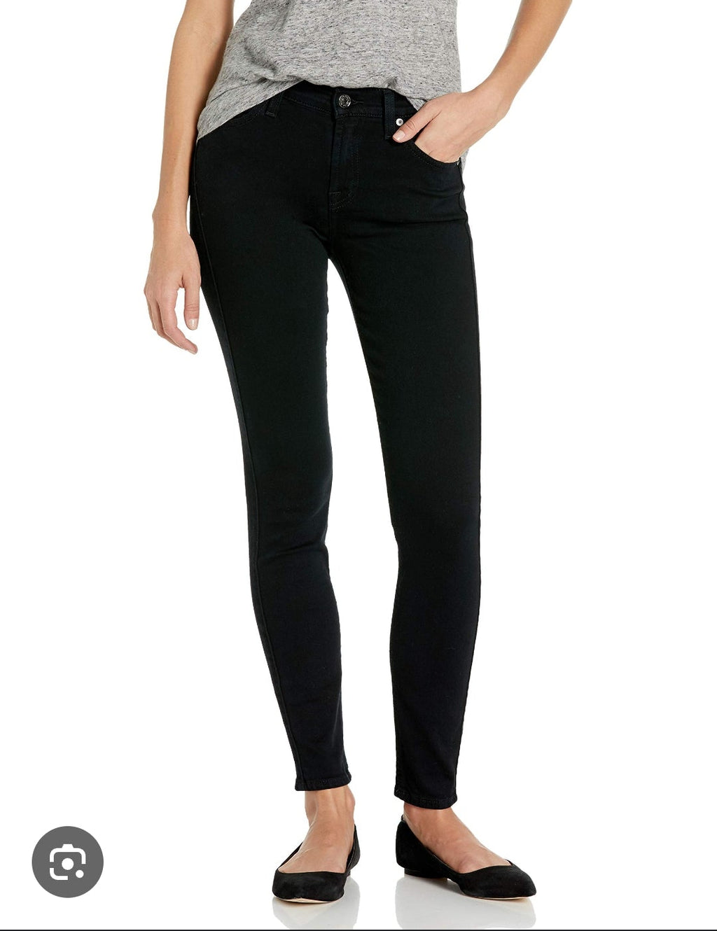 7 For All Mankind High Waist Ankle Gwenevere Skinny Jean