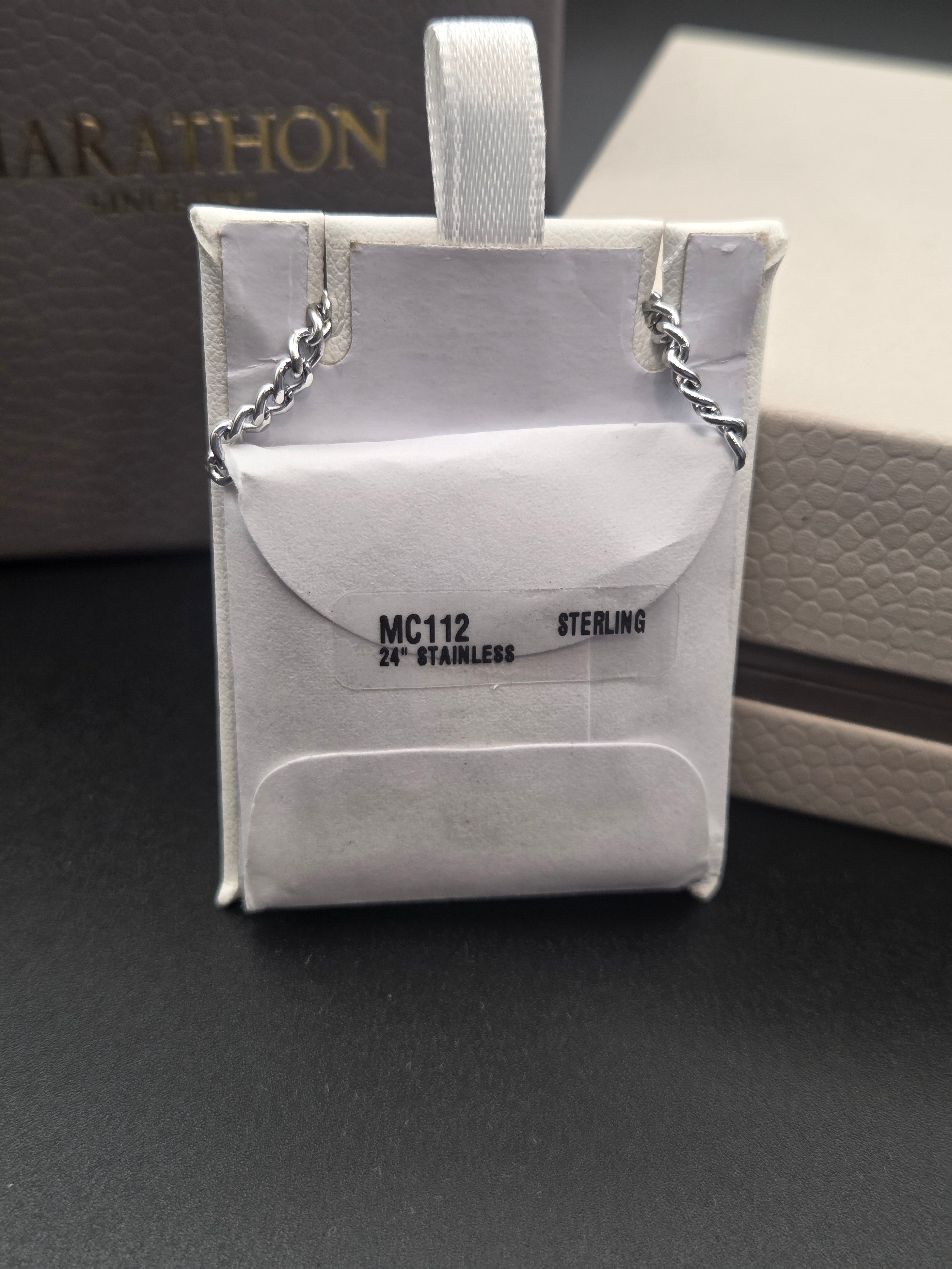 Marathon Crucifix Cross Necklace