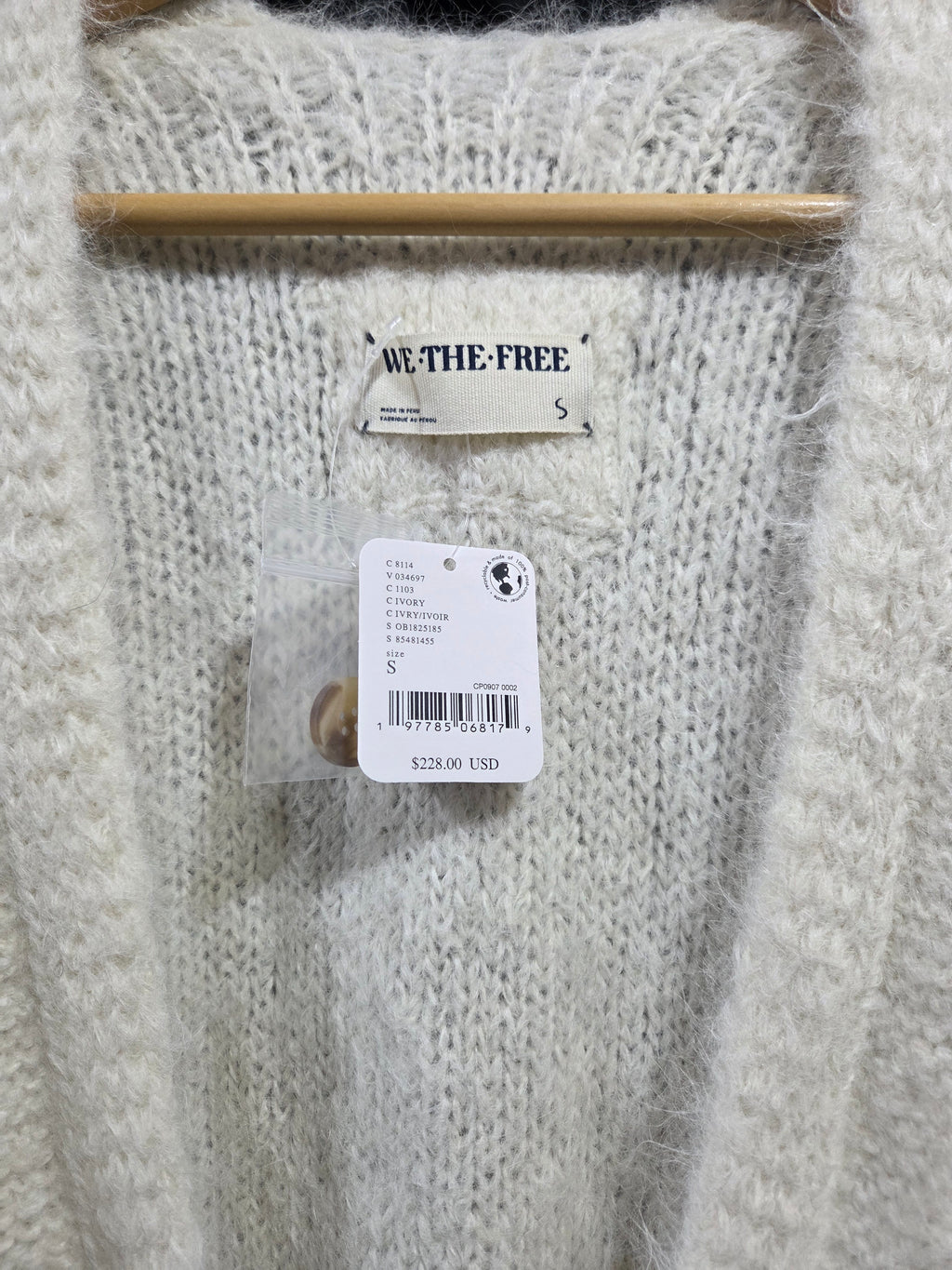Cardigan Whispers We The Free
