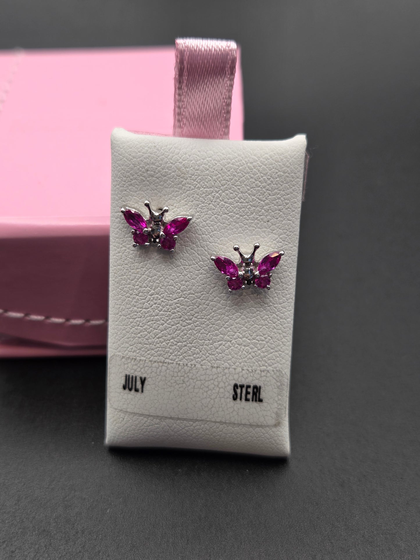 Kiddie Kraft Baby Butterfly Earrings