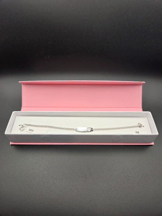 Kiddie Kraft Sterling Silver Engravable ID Bracelet