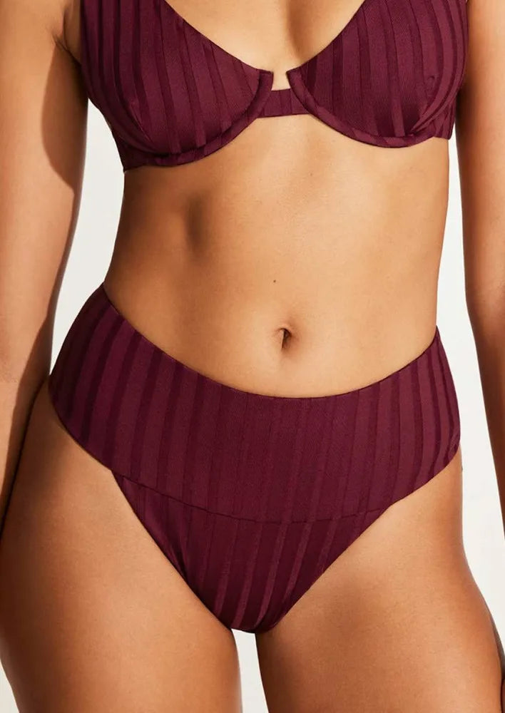 Ensemble SuperRib Emmi & Rossi Vitamin A couleur Sangria