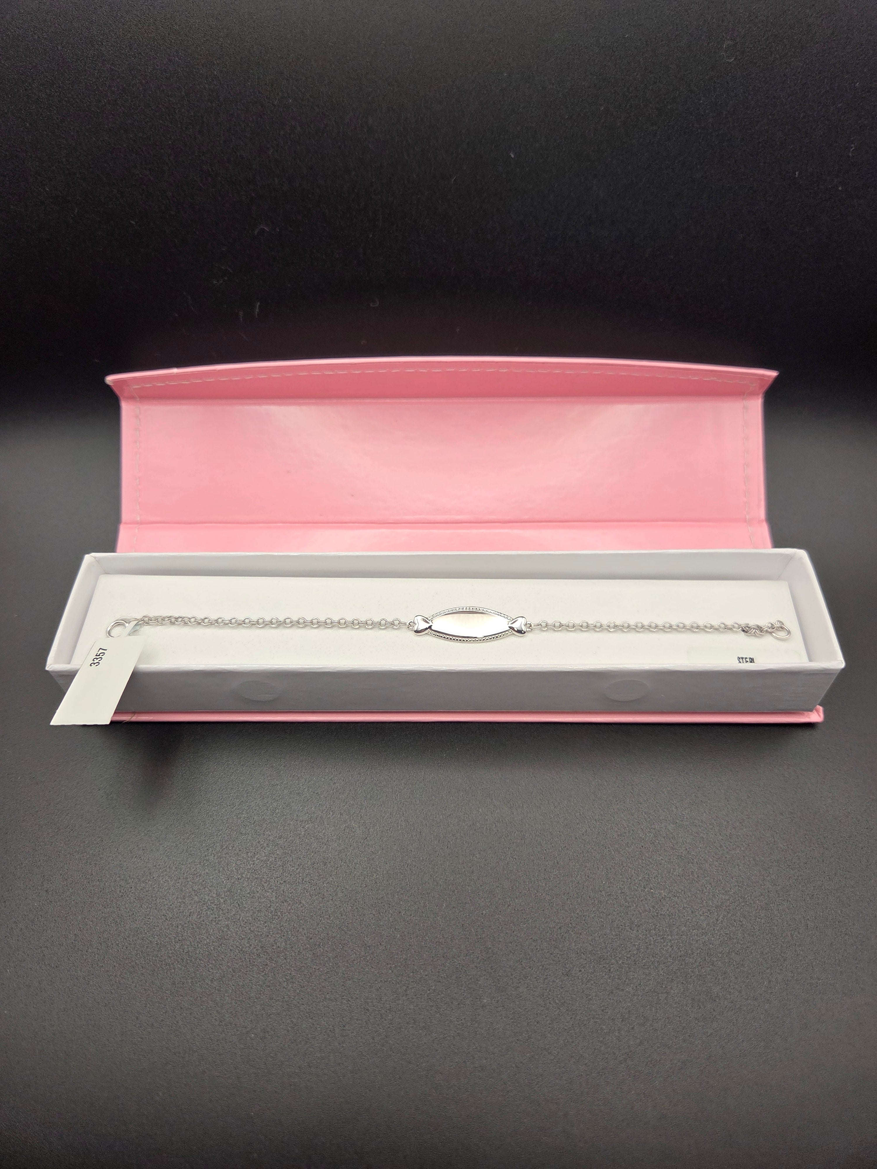 Kiddie Kraft Sterling Silver Engravable ID Bracelet