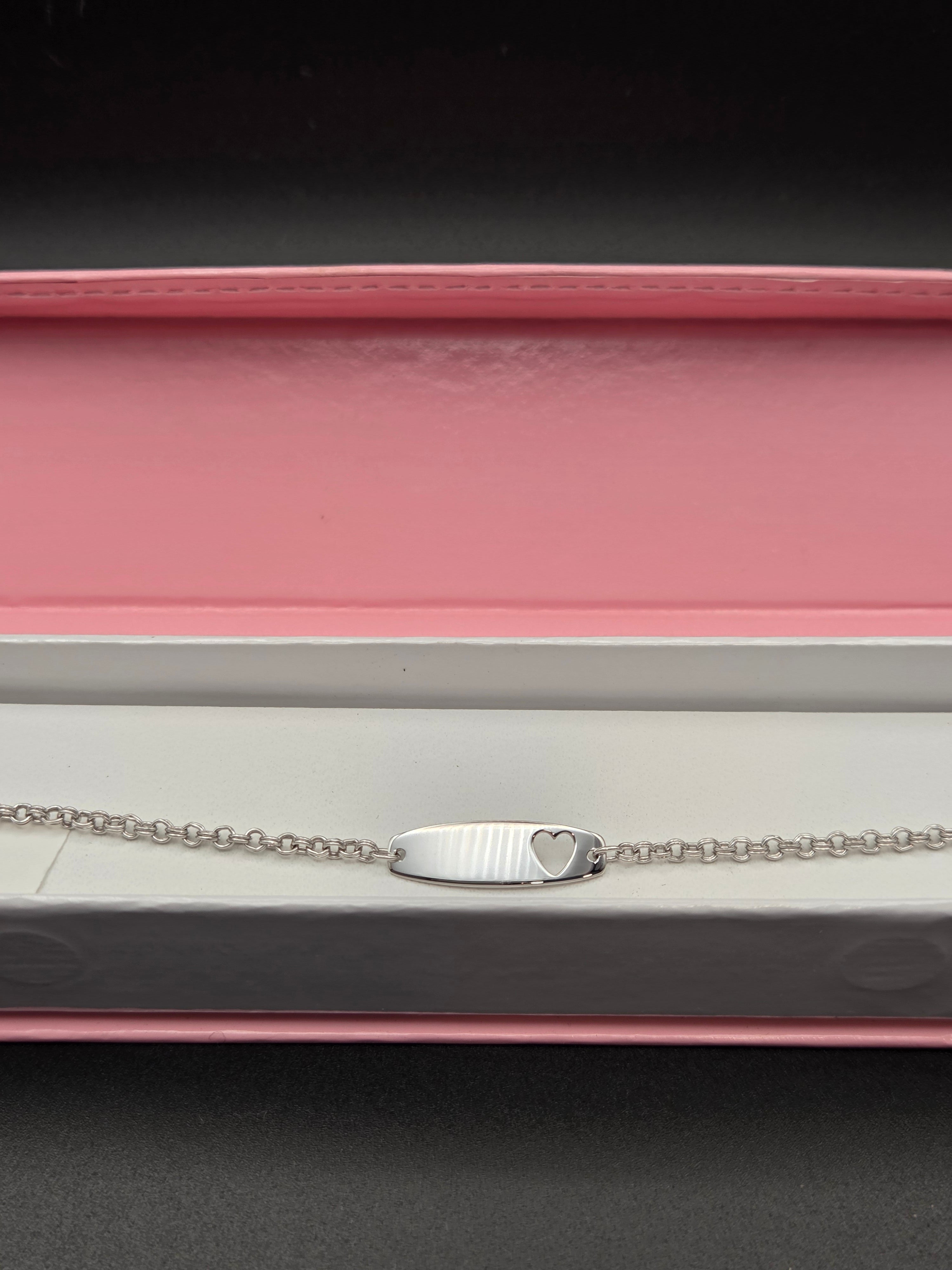 Kiddie Kraft Sterling Silver Engravable ID Bracelet