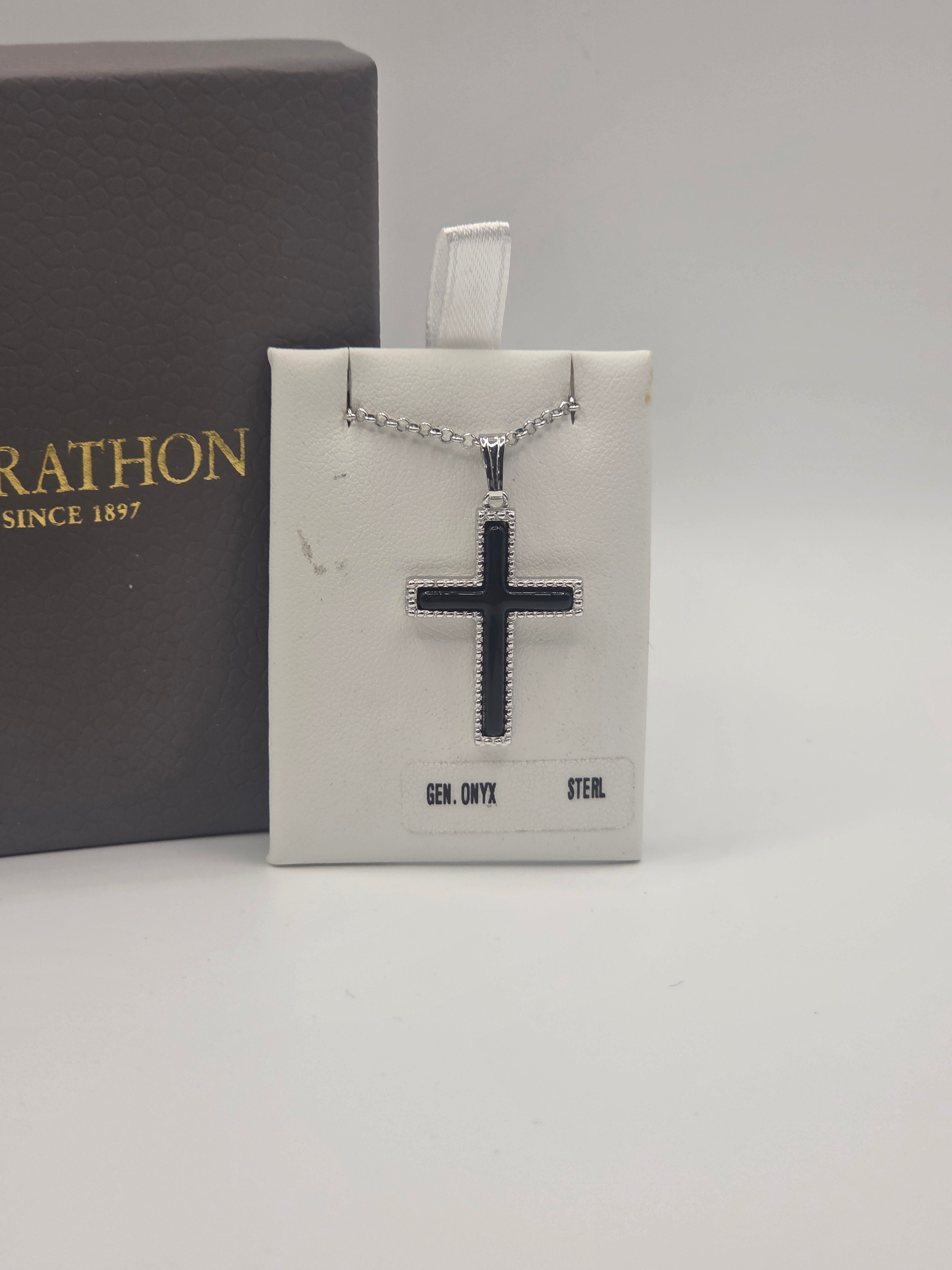 Marathon Gen. Onyx Sterling Cross