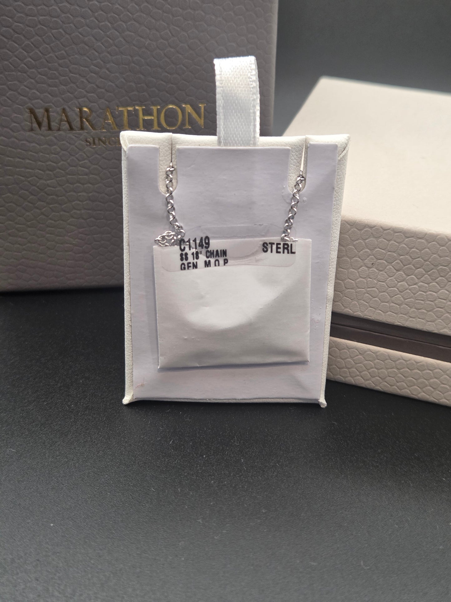 Marathon Cross Necklace