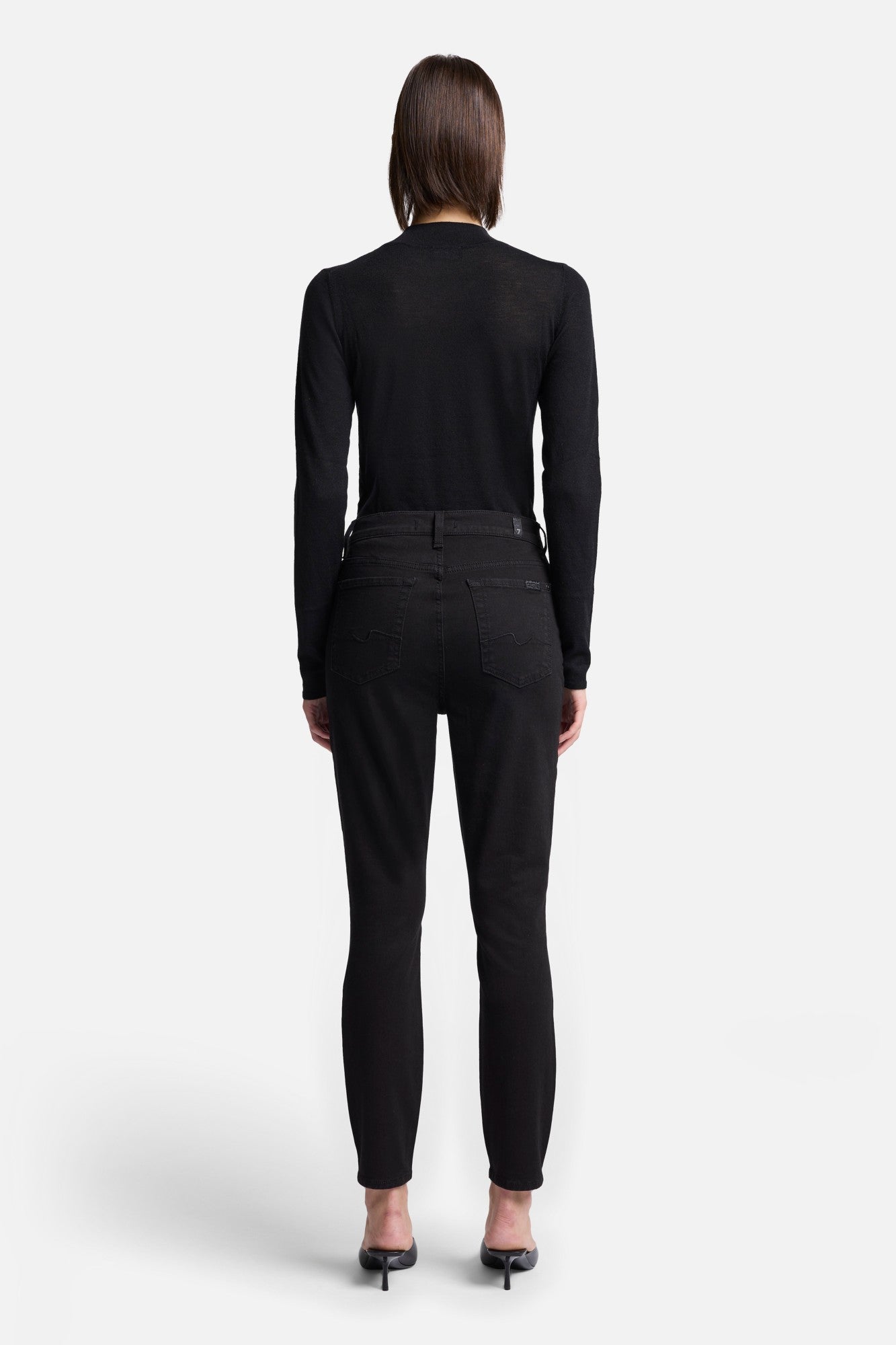 7 For All Mankind High Waist Ankle Gwenevere